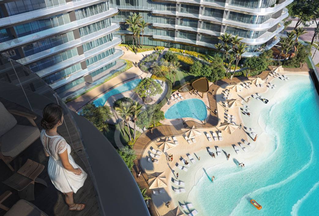 Binghatti Hills 2 Bedroom Apartment for Sale in Dubai Science Park with Lagoon and Pool View